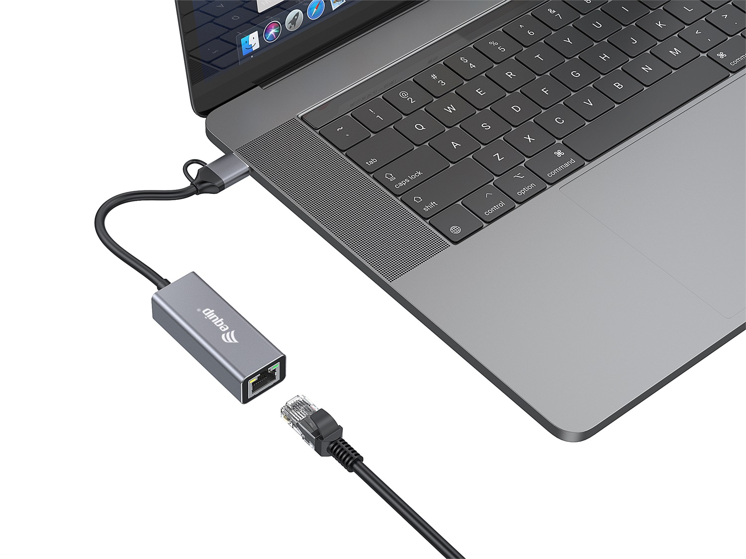 Equip 133495 - Adattatore di rete Ethernet da USB-C a 2,5 Gigabit (USB-C A) con compatibilità Thunderbolt 3/4