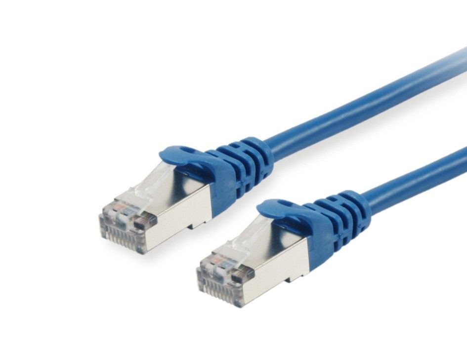 Equip Cavo Patch Cat6A S/FTP 25m Blu - 2 x RJ45, 10 Gbit, PoE, Schermato