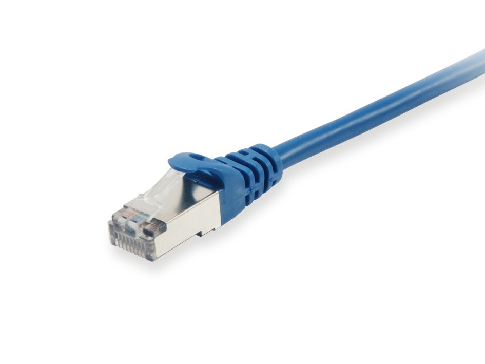 Equip Cavo Patch Cat6A S/FTP 25m Blu - 2 x RJ45, 10 Gbit, PoE, Schermato