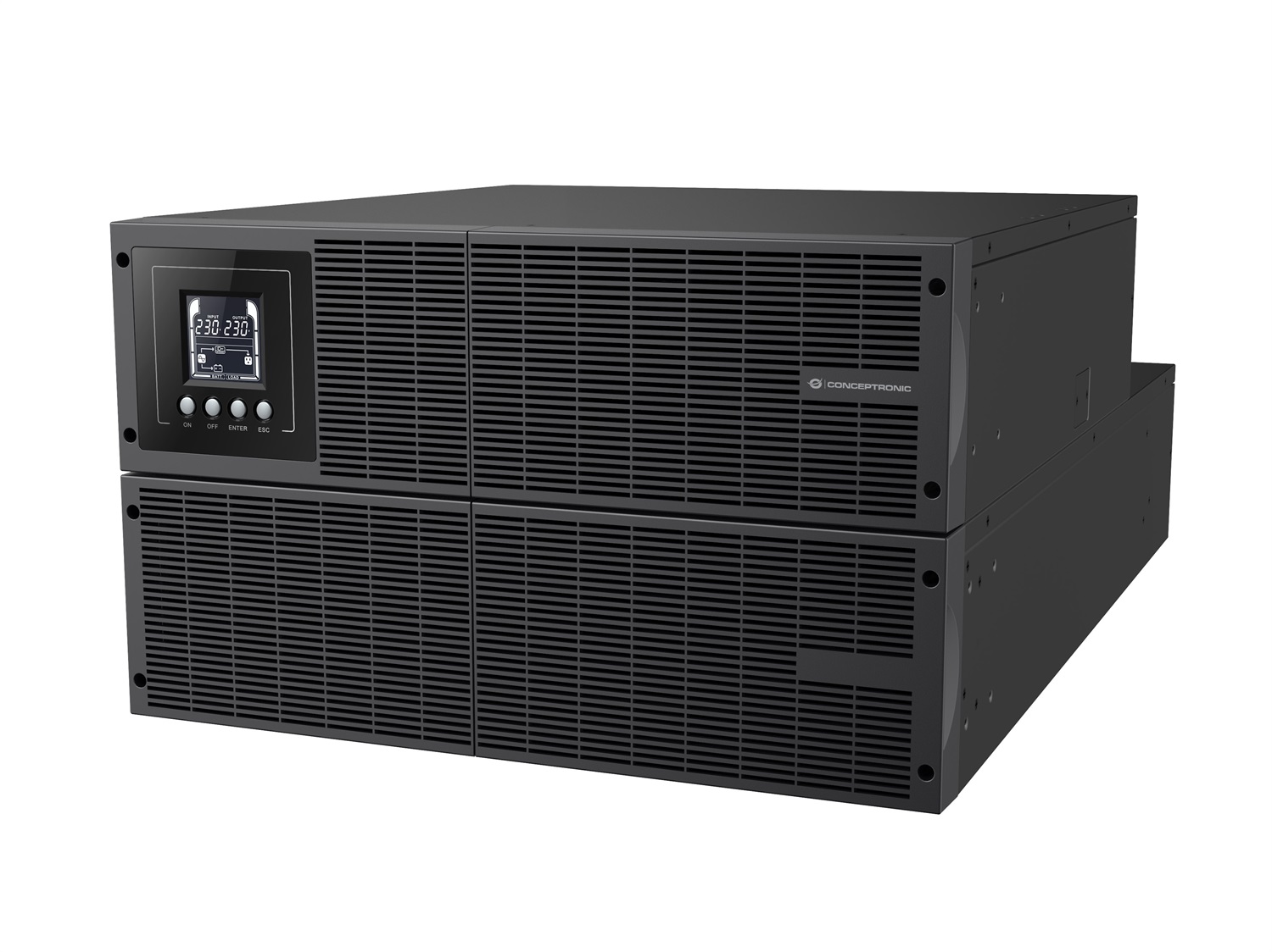 Conceptronic ZEUS51E6K Gruppo di Continuità (UPS) Doppia Conversione Online 6 kVA 6000 W con USB di tipo B e RS-232