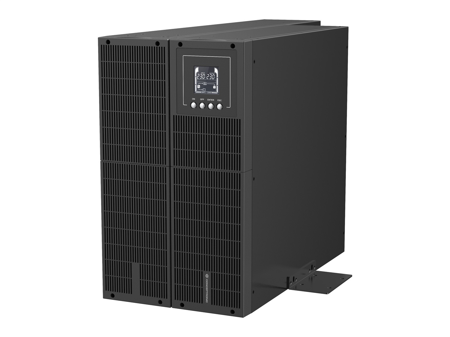 Conceptronic ZEUS51E6K Gruppo di Continuità (UPS) Doppia Conversione Online 6 kVA 6000 W con USB di tipo B e RS-232