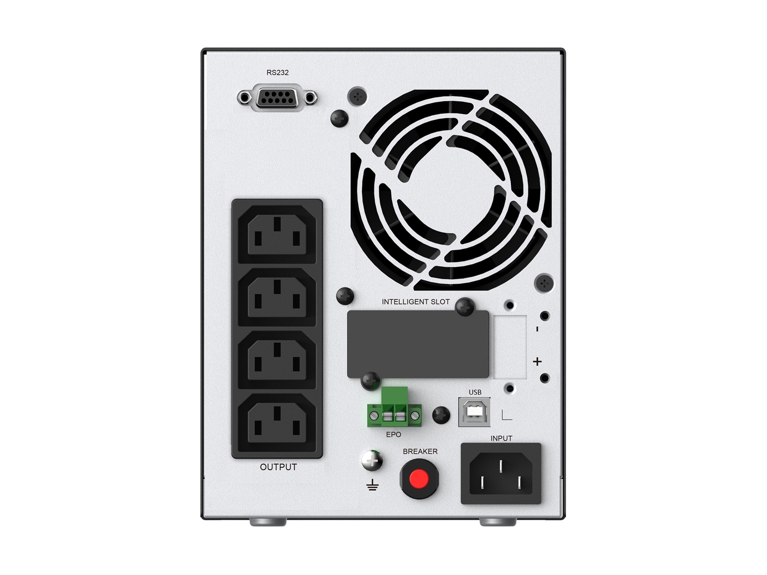 Conceptronic ZEUS52E1K Gruppo di Continuità (UPS) Doppia Conversione Online 1 kVA 900 W con 4 Prese AC e Funzionalità HID USB