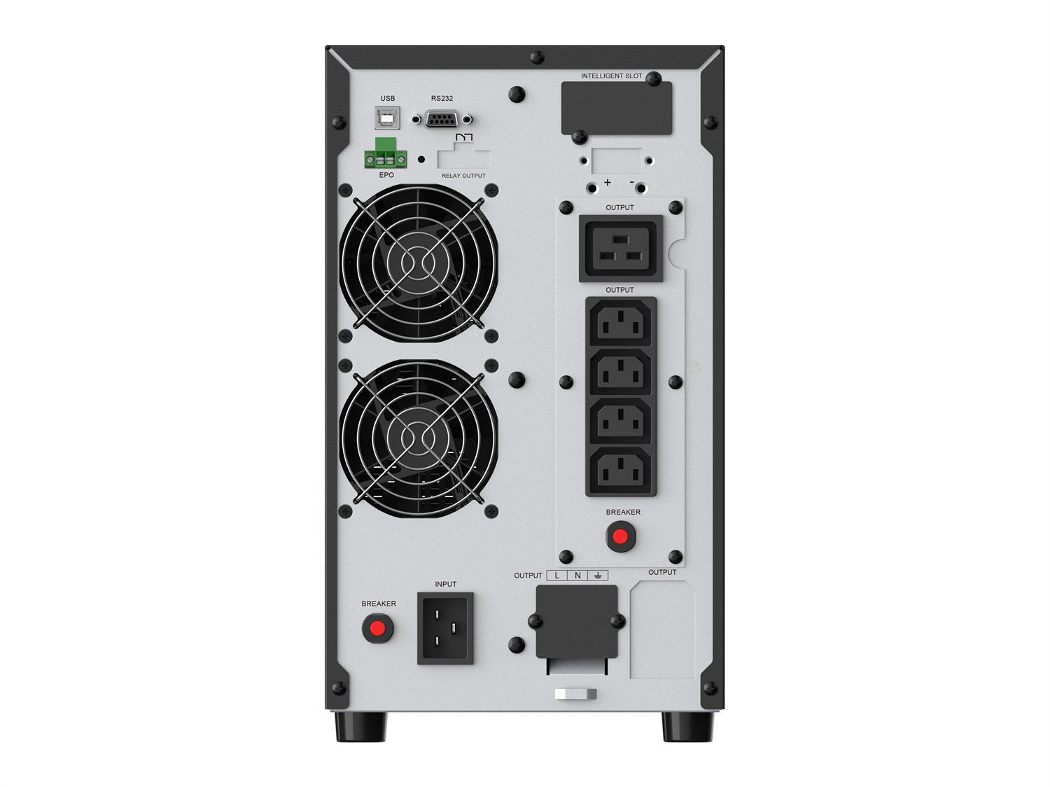 Conceptronic ZEUS52E3K Gruppo di Continuità (UPS) Doppia Conversione Online 3 kVA 2700 W con 5 Prese AC