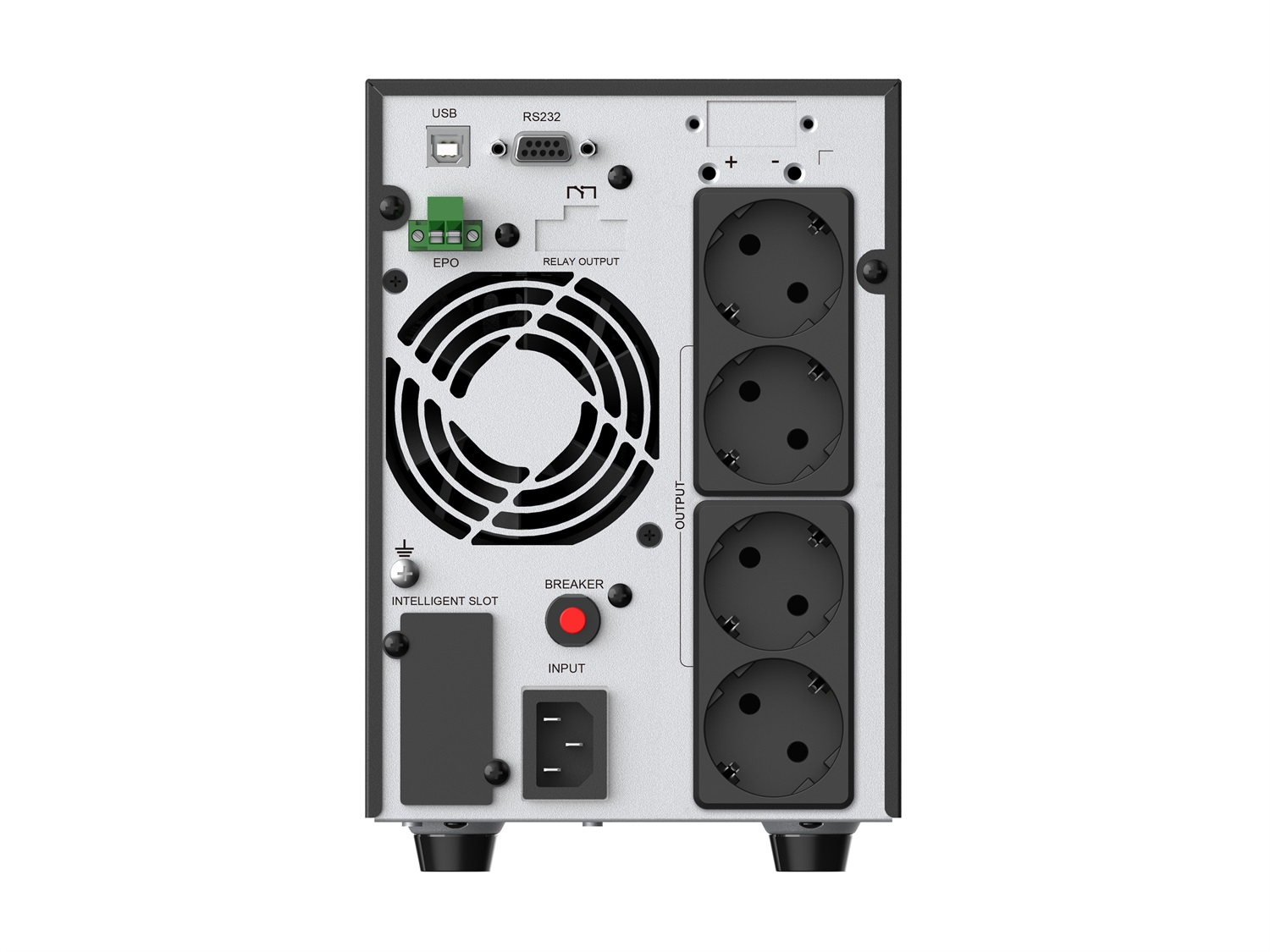 Conceptronic ZEUS52ES2K Gruppo di Continuità (UPS) Doppia Conversione (Online) 2 kVA 1800 W 4 Prese AC USB Tipo B