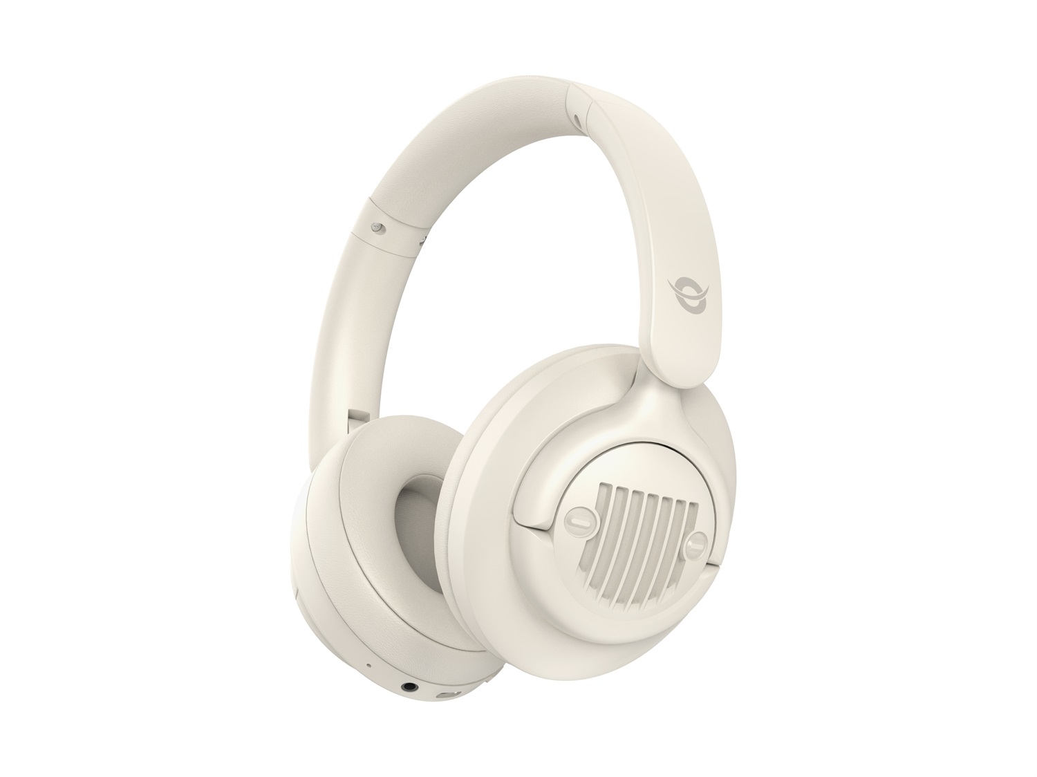 Conceptronic ALVAH02C Cuffia e Auricolare Bluetooth con Cavo e Senza Cavo, Frequenza 20-20000 Hz, Peso 233 g, Colore Crema