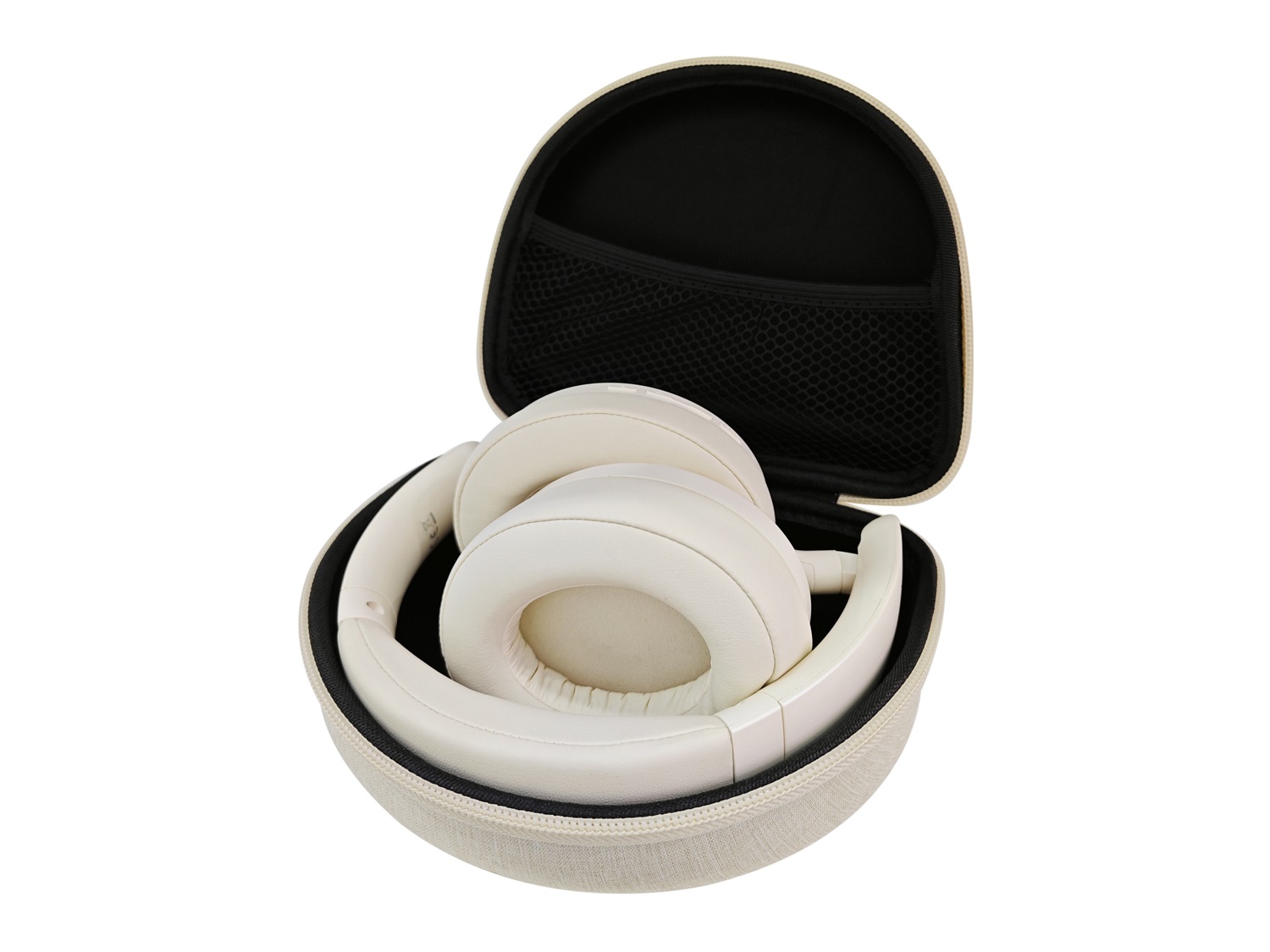 Conceptronic ALVAH02C Cuffia e Auricolare Bluetooth con Cavo e Senza Cavo, Frequenza 20-20000 Hz, Peso 233 g, Colore Crema