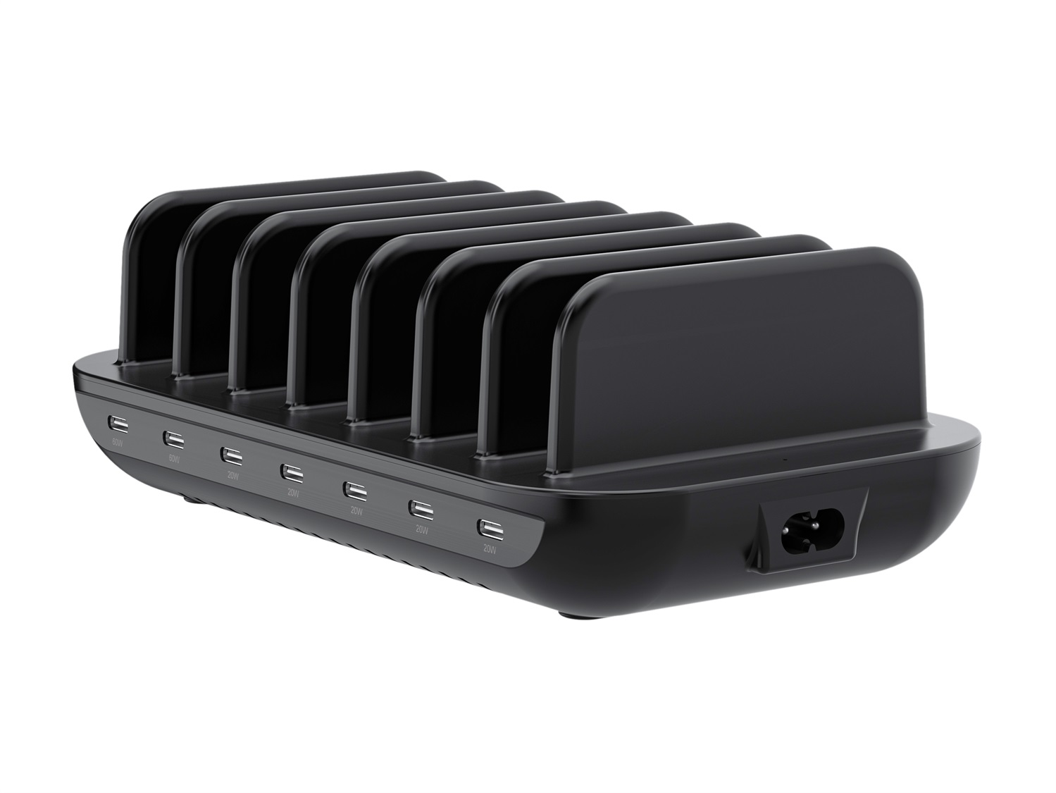 Conceptronic OZUL07B Caricabatterie Universale Nero con Ricarica Rapida e Alimentazione AC