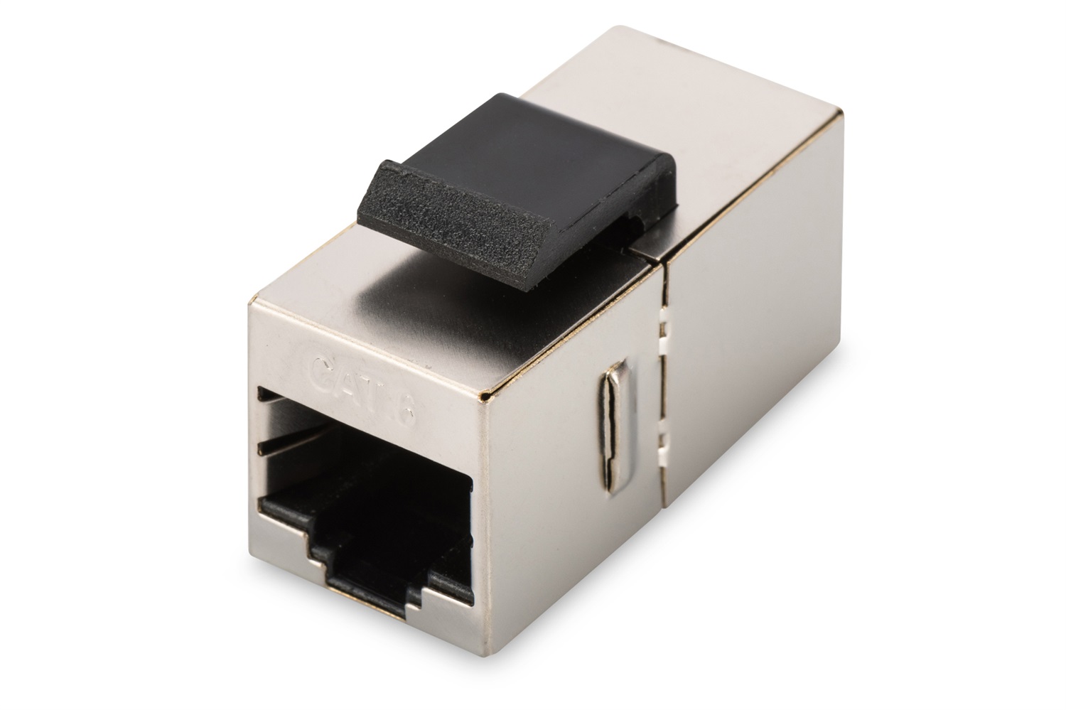 Digitus DN93613 Adattatore Passante RJ-45 Cat.6 Schermato 2X8 Poli con Ganci per Pannelli - Velocità fino a 1 Gbit/s