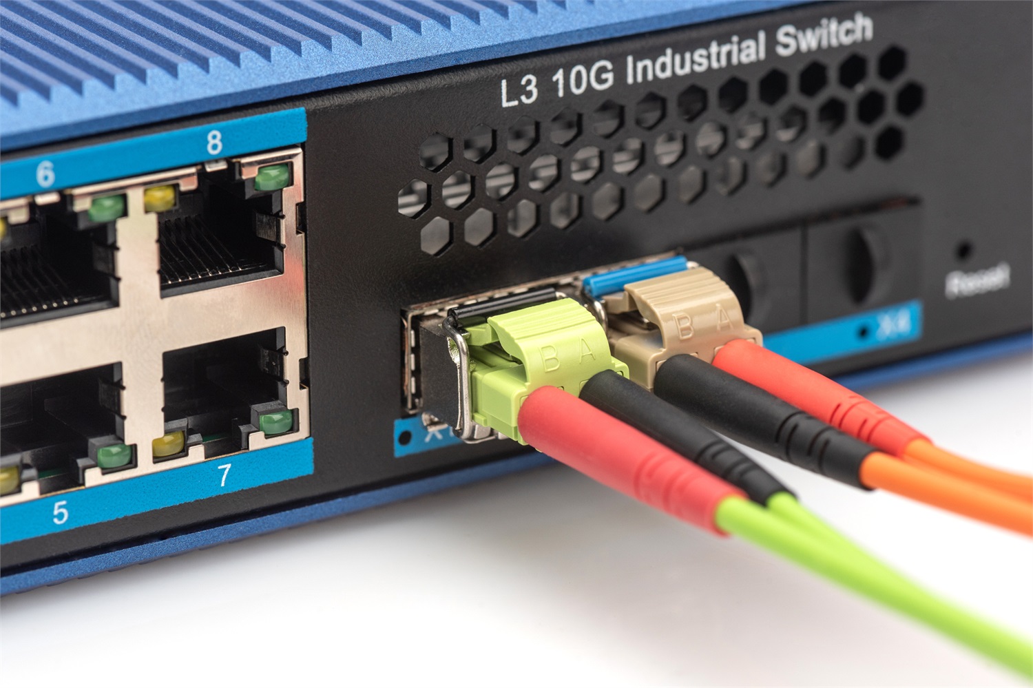 Digitus Modulo Mini GBIC Industriale SFP, 1,25 Gbps, 0,55 km, Connettore LC, Multimode, 850 nm