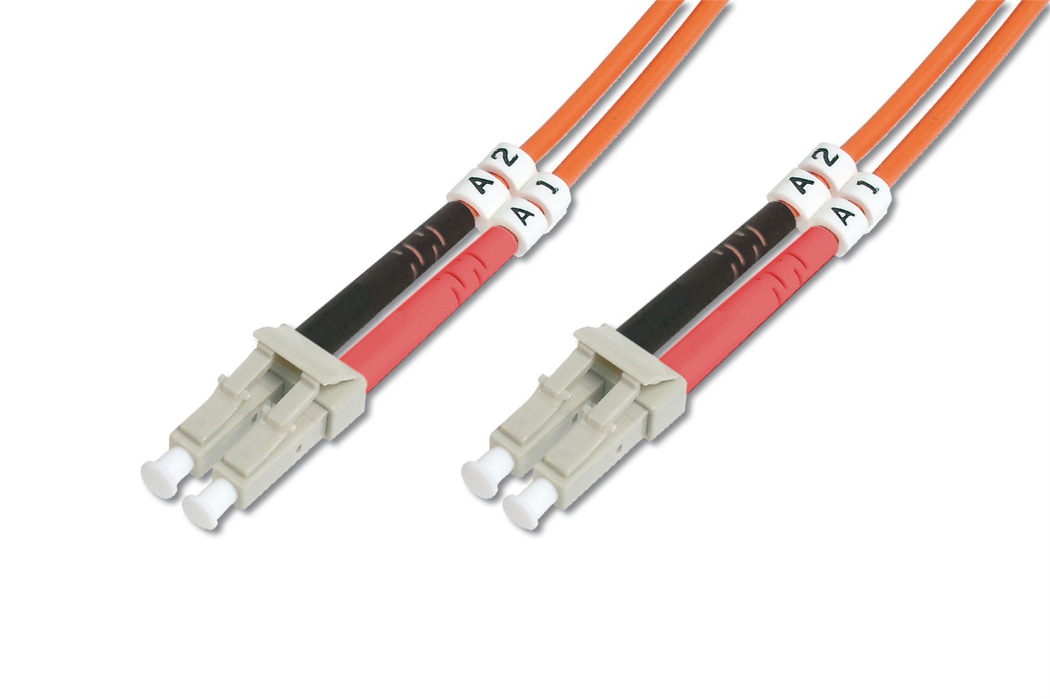 Digitus DK-2533-10-4 - Cavo In Fibra Ottica OM4 - 10 m - Duplex LC/LC - 1/10/40/100 Gbit/s - Multimodale - Tipo di Fibra: 50/125 µ - Viola