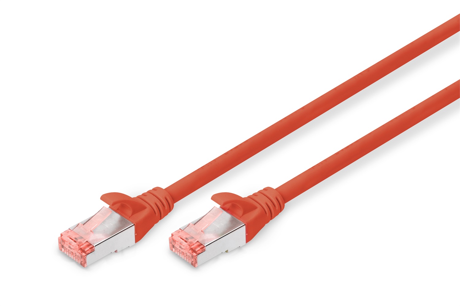 Digitus Cavo Patch Cat6 S/FTP 2m Rosso con Connettori RJ-45