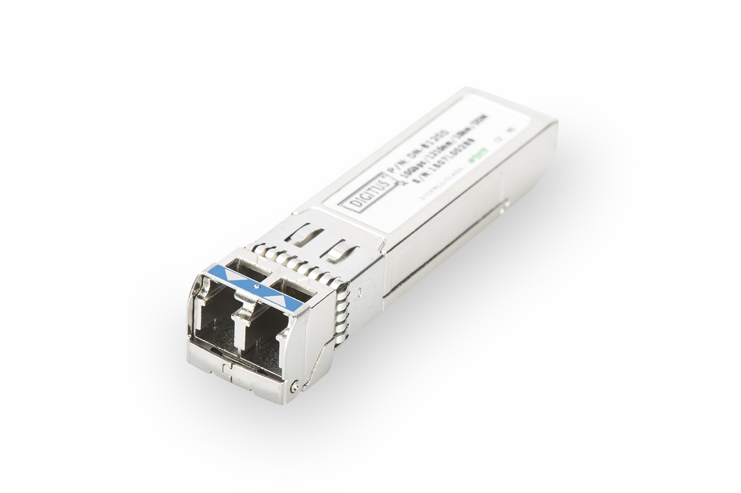 Digitus Mini GBIC (SFP) Module, 10Gbps, 300m, Fibra Ottica, Argento, Compatibile Cisco