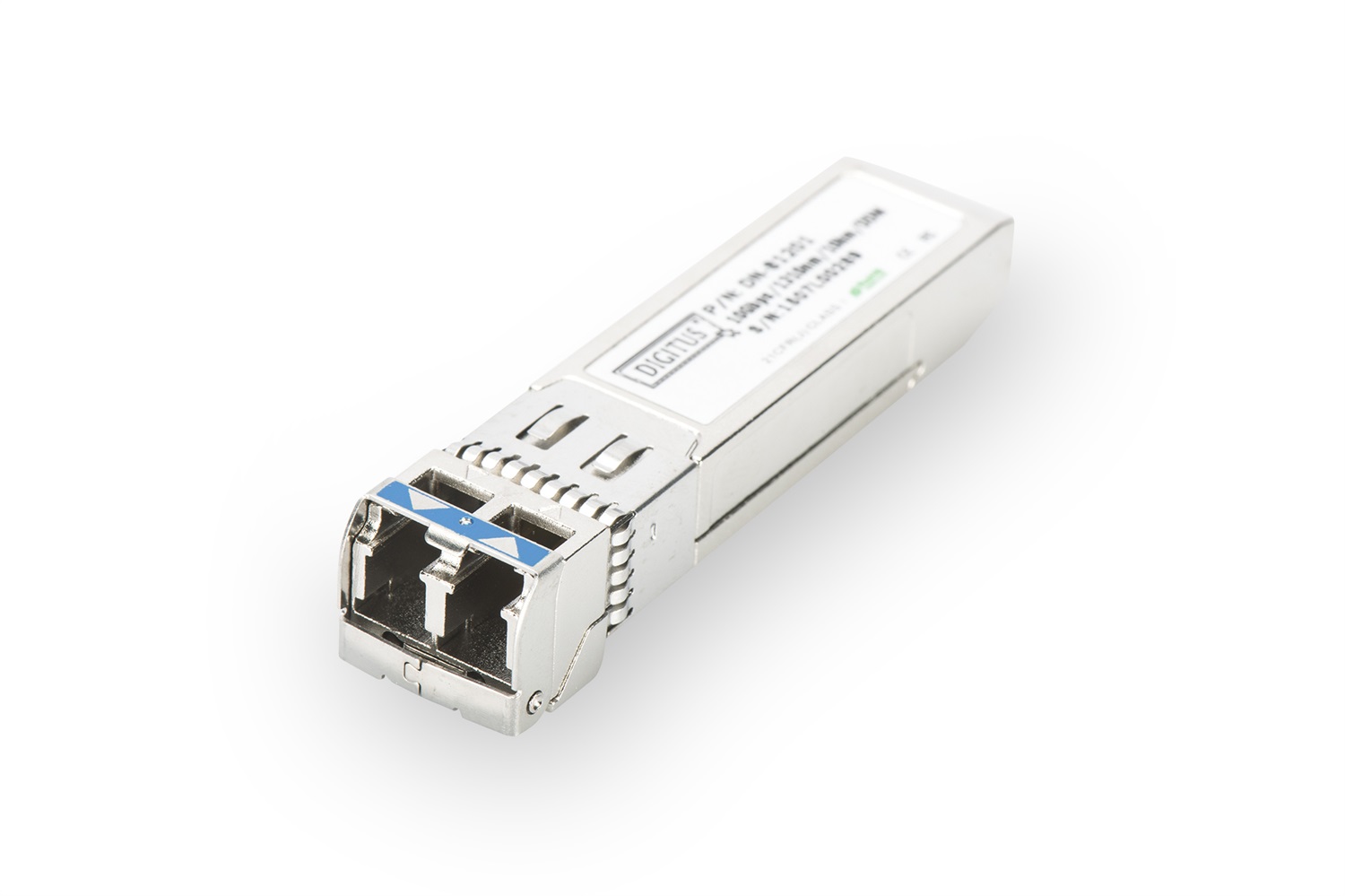 Digitus DN81201 Modulo Mini GBIC (SFP) LC 10 Gbps, 10 Km - Fibra Ottica Plug and Play con Supporto DDM