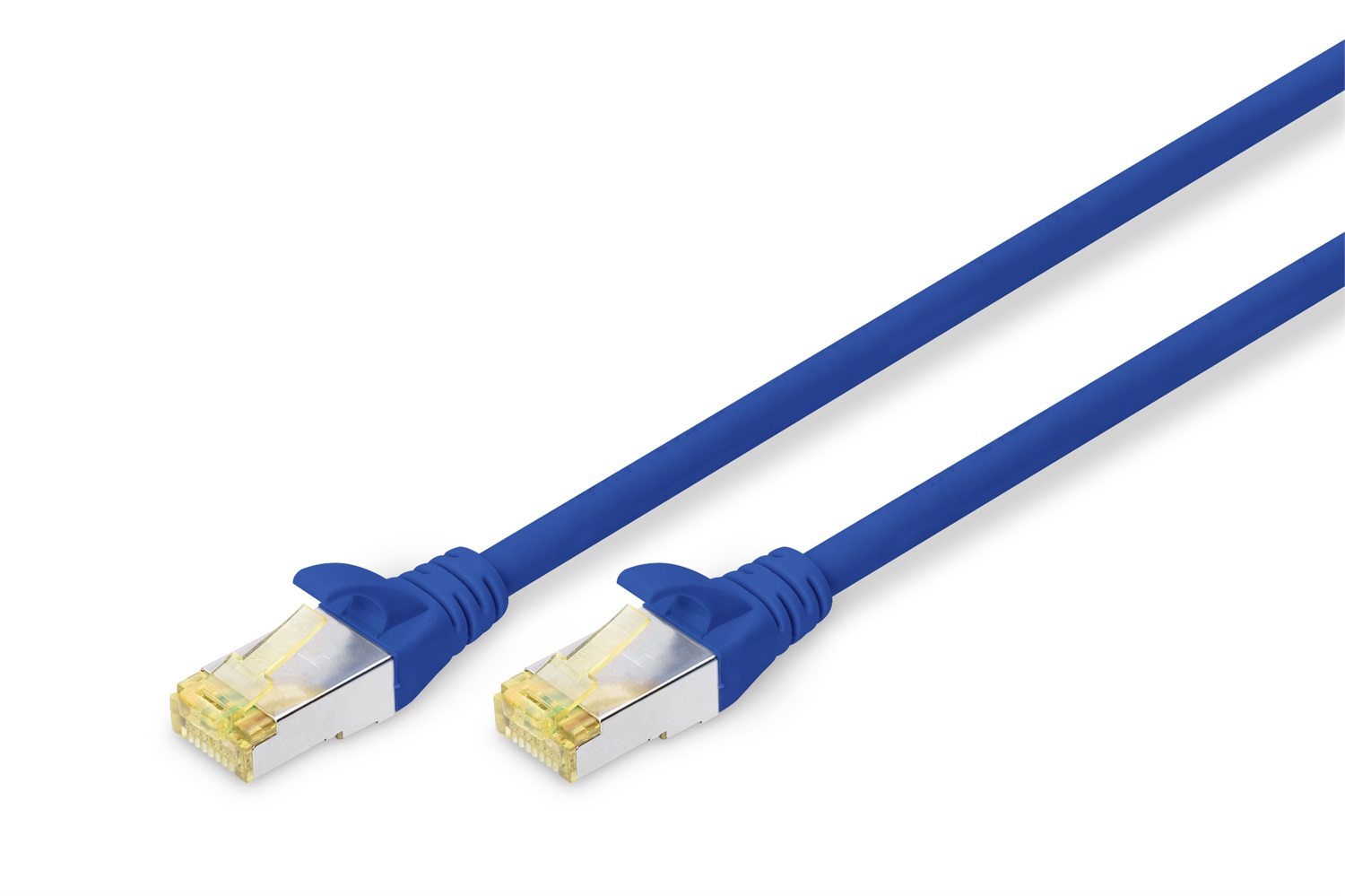 Digitus Cavo Patch Cat6A S/FTP 3 m Blu - Doppia Schermatura, RJ-45, Fino a 10 Gbps