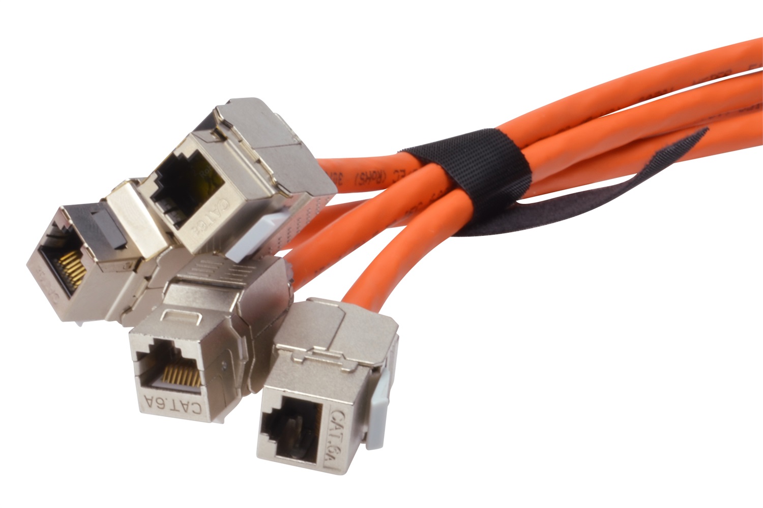 Digitus Nastro Adesivo con Gancio e Anello per Cablaggio Strutturato, 10 m x 20 mm