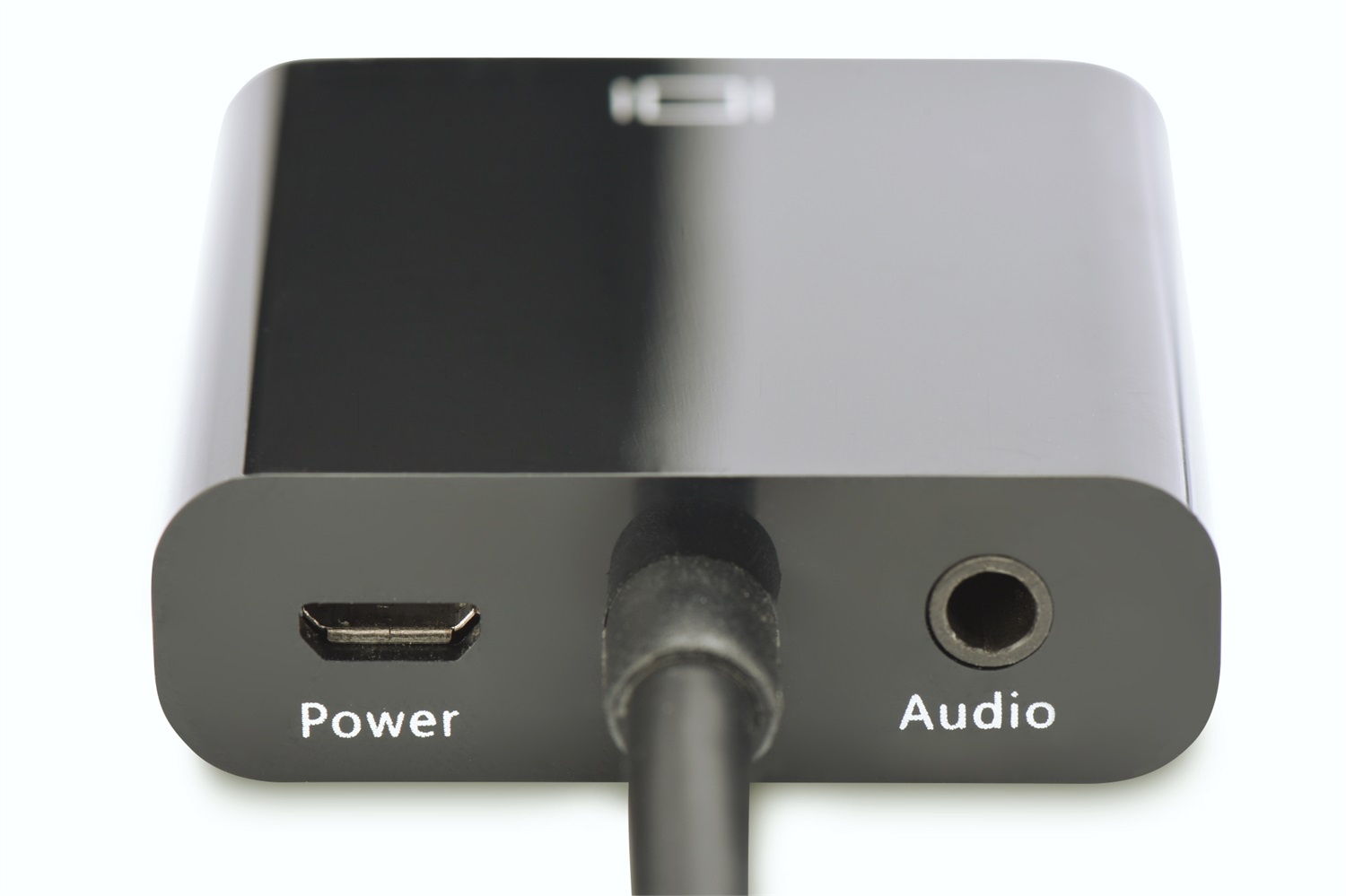Digitus DA70460 Adattatore Micro HDMI a VGA - Converte segnali video e audio, Risoluzione 1920 x 1080, Compatibile con monitor e proiettori