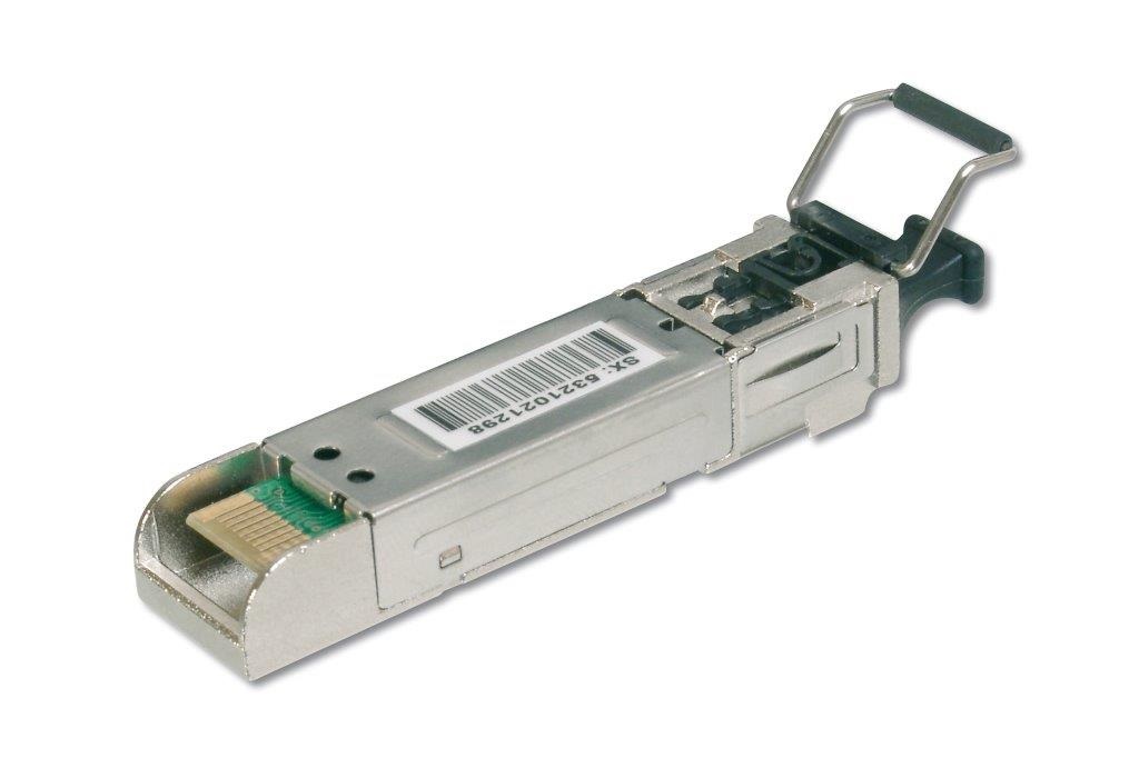 Digitus Modulo mini GBIC (SFP) compatibile HP, 1,25 Gb/s, Fibra ottica, 0,55 km, LC, SX