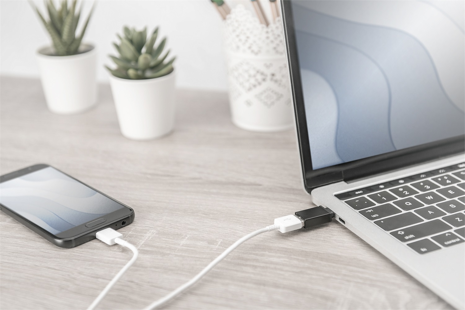 Digitus AK300506000S Adattatore USB Tipo C Maschio a USB A Femmina, Nero, USB 3.0, Velocità fino a 5 Gbit/s