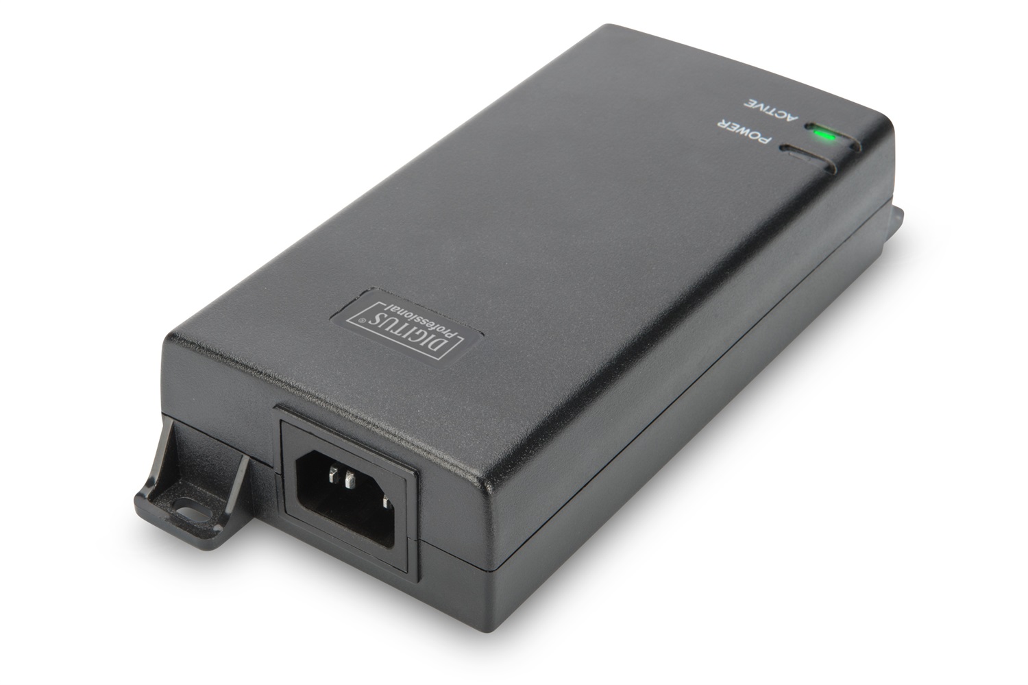 Digitus Iniettore PoE Ultra DN-95104 - IEEE 802.3at - 60 Watt - Gigabit Ethernet - Nero - Max 400 m