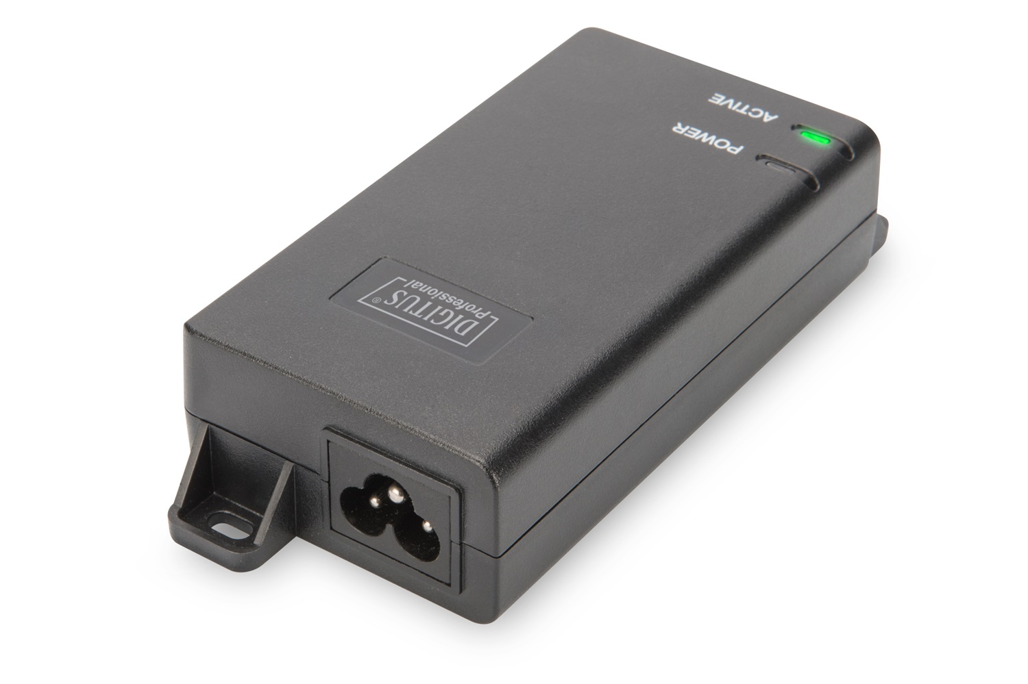 Digitus Iniettore PoE Gigabit Ethernet 30 Watt - IEEE 802.3at, Max 48 Volt, Alimentazione Pin 4/5( ) & 7/8(-), Distanza Fino a 400 m