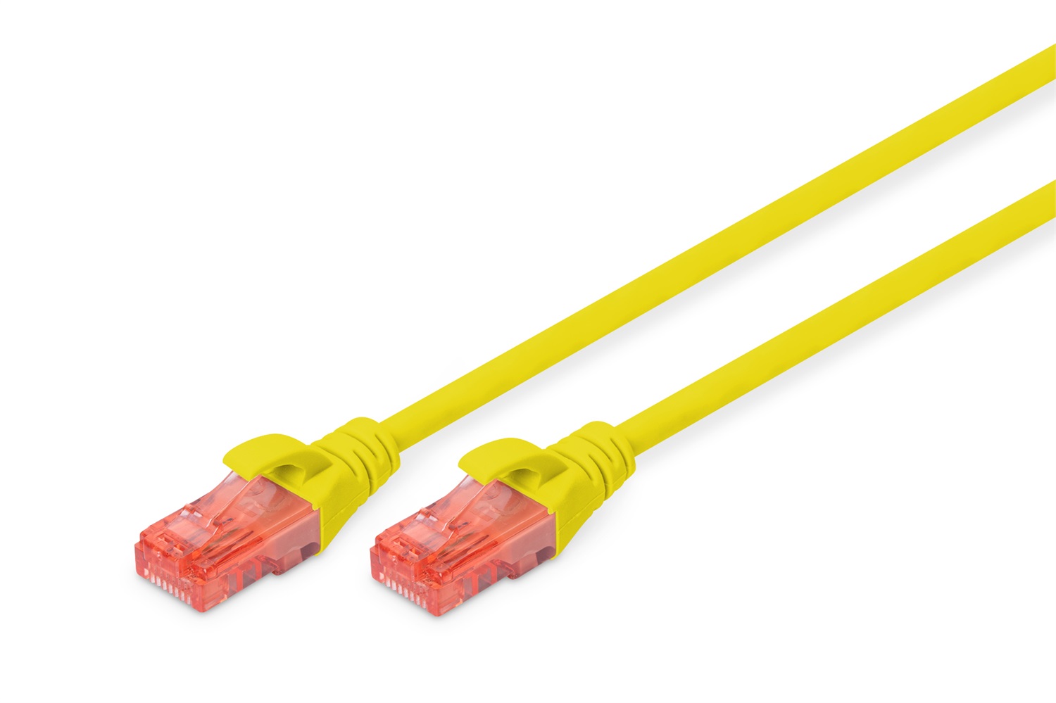 Digitus Cavo Patch Cat6 U/UTP 0,25 m RJ-45 Giallo - Velocità 1000 Mbit/s