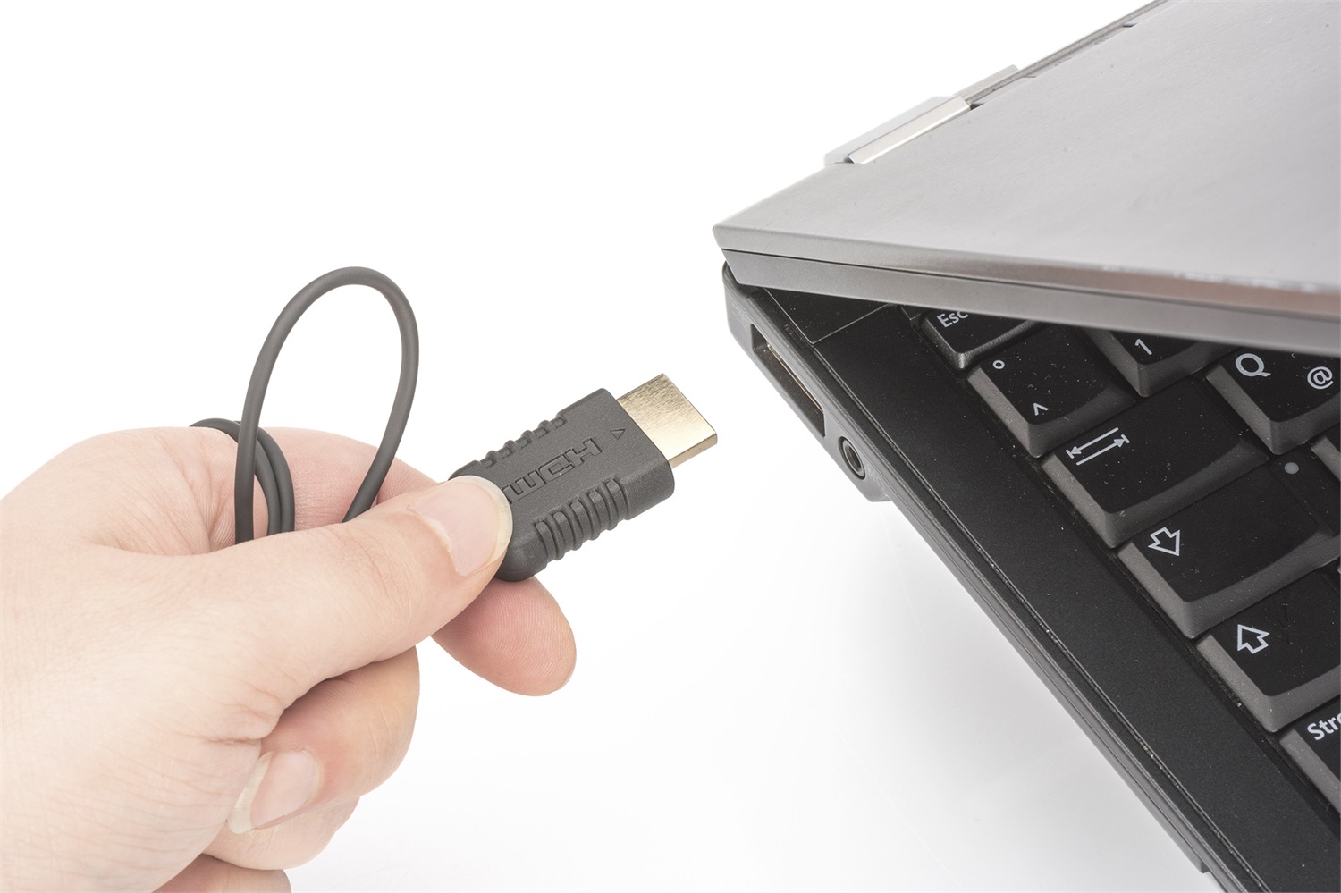 DIGITUS Cavo HDMI High Speed 2m Tipo A UltraHD 4K 30Hz con Contatti Placcati Oro