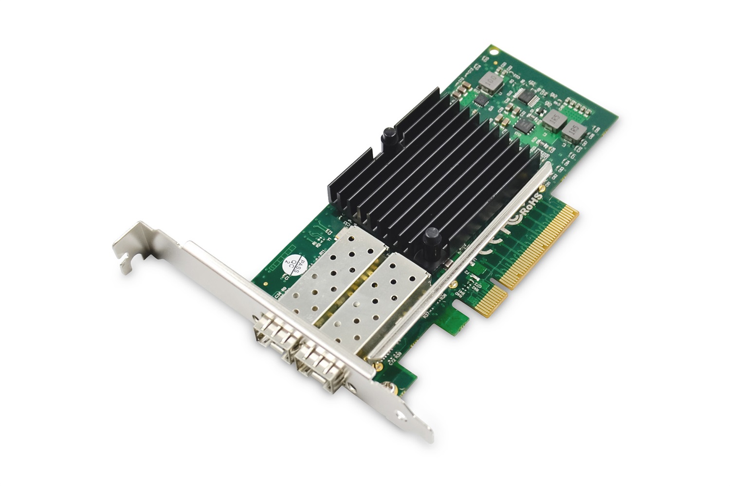 Digitus Scheda di rete PCIe SFP 10G a porta doppia DN-10162 - Cablato, Fibra, 20000 Mbit/s