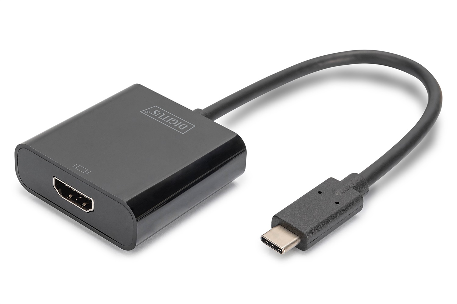 Digitus Adattatore grafico USB Type-C™ 4K HDMI - Nero, 45x45x15 mm, 20 g