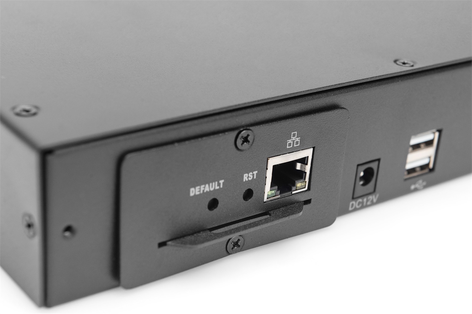 Digitus Commutatore KVM Modulare Cat.5 16 Porte DS-72217 - USB, 1U, Nero