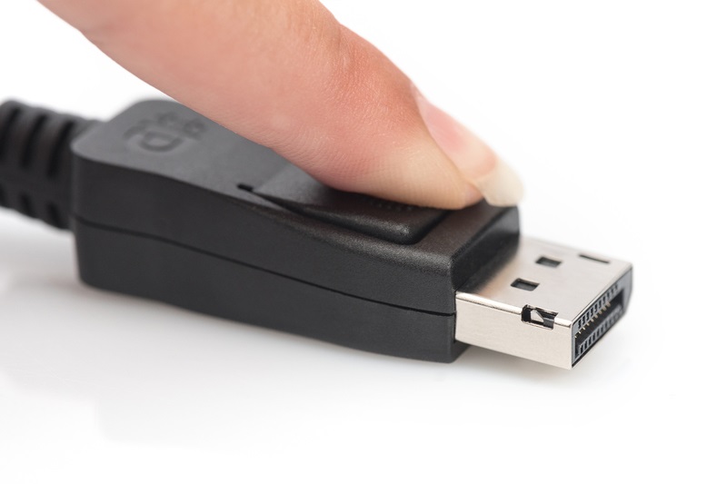 ASSMANN Electronic Cavo DisplayPort 1.3 3 m Nero - UHD-II 8K/30Hz, 4K/120Hz, Maschio-Maschio