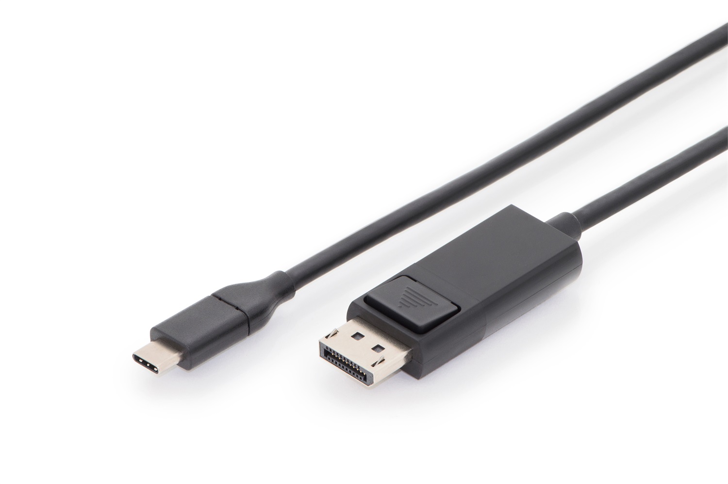 Digitus Cavo Adattatore USB Tipo-C a DisplayPort 2 m - Maschio/Maschio, Nero
