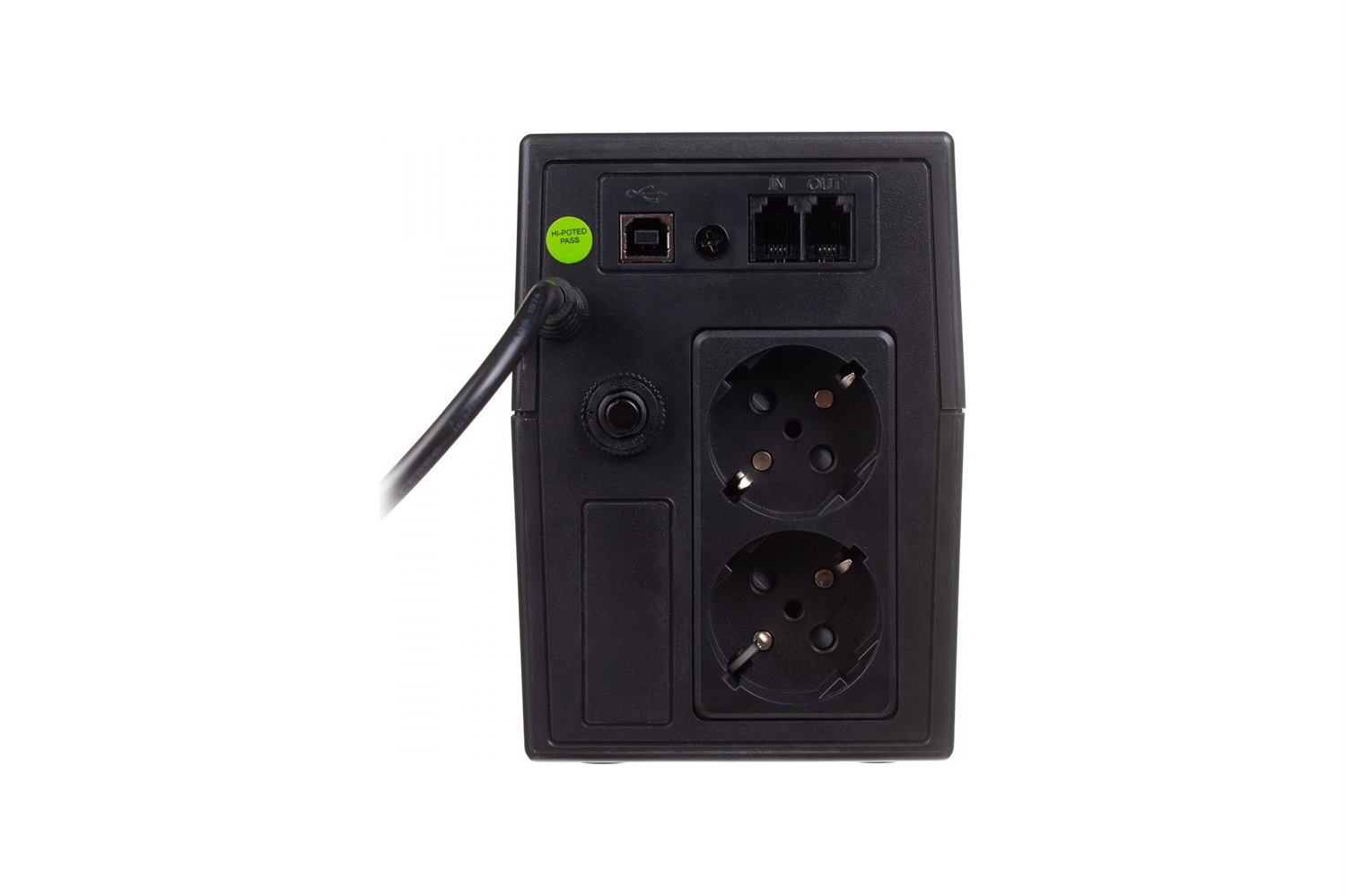 Digitus Gruppo di Continuità UPS Line-Interactive 800VA/480W con LCD - 2 Prese AC