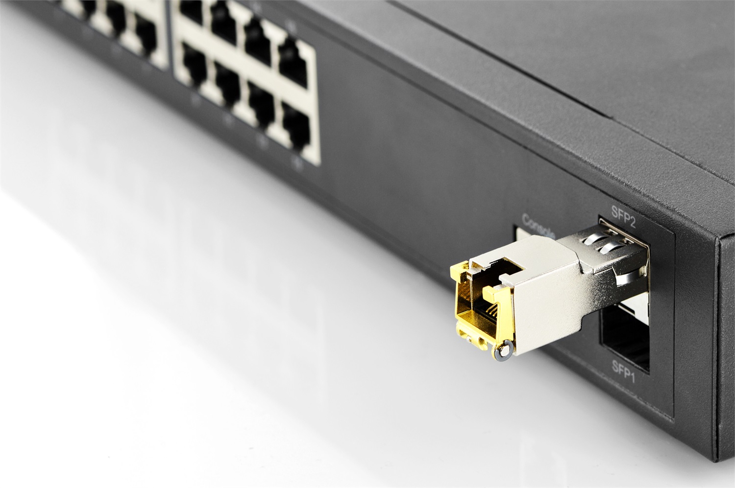 Digitus Modulo SFP in Rame 1,25 Gbps RJ45 Compatibile con HP fino a 100 metri