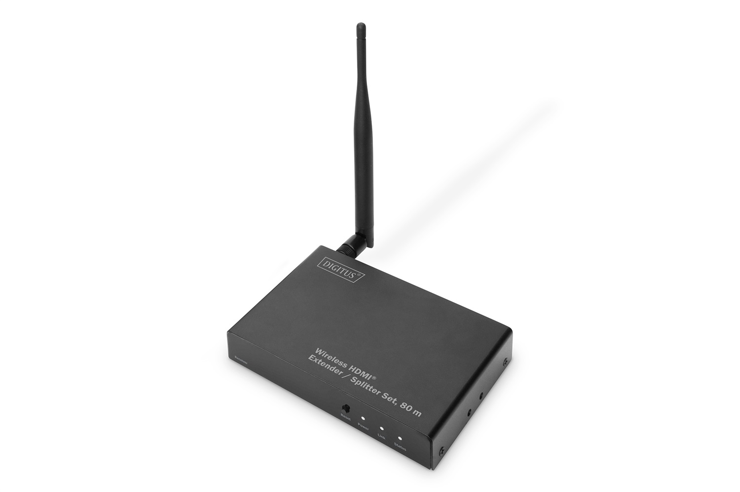 DIGITUS Unità di Ricezione Wireless HDMI Extender, 5 GHz, Full HD 1080p, per Splitter