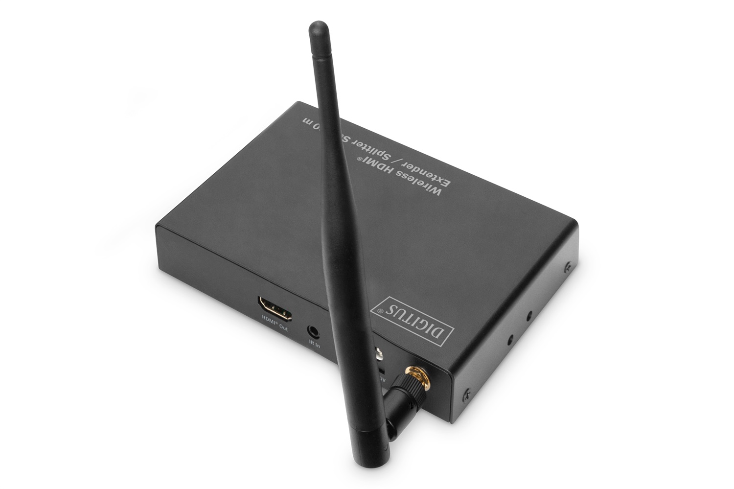 DIGITUS Unità di Ricezione Wireless HDMI Extender, 5 GHz, Full HD 1080p, per Splitter