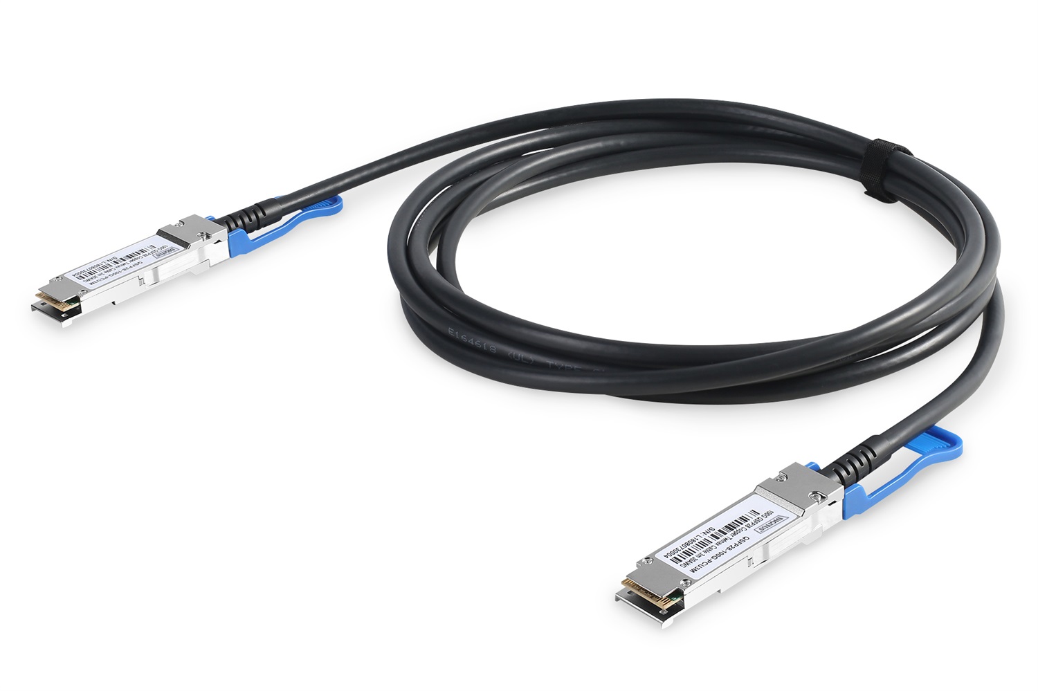 Digitus Cavo DAC Universale QSFP28 100G, 1m, Direct Attach Copper, Compatibile SFF-8665, AWG30