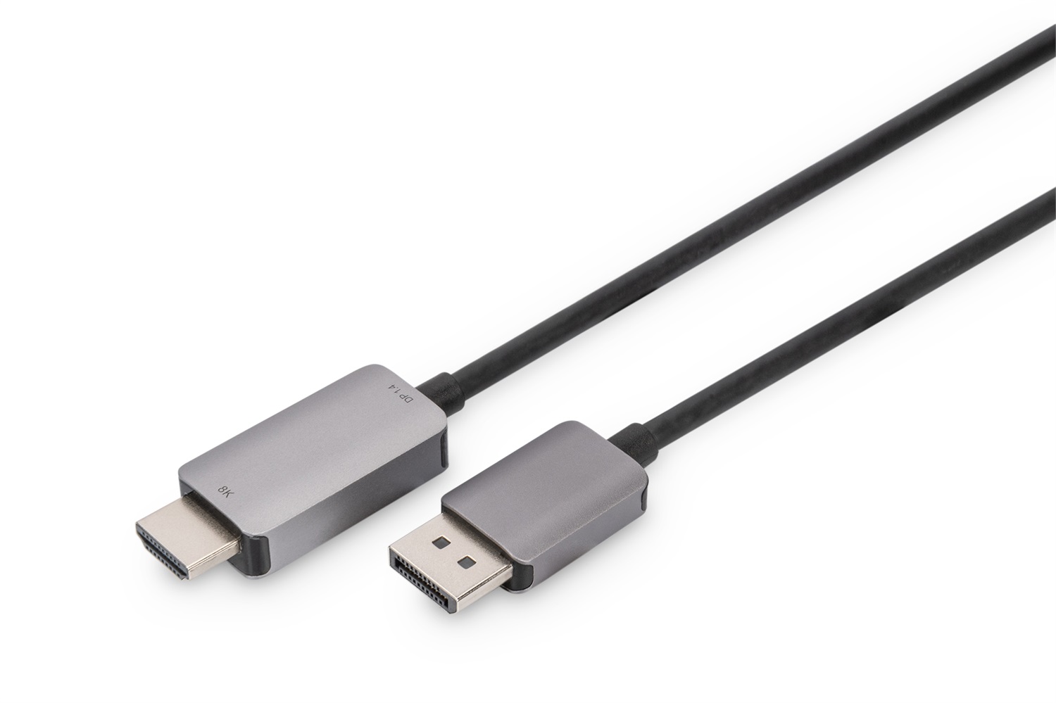 Digitus Cavo Adattatore DisplayPort 8K a HDMI Tipo A, 1,8 m, Maschio-Maschio
