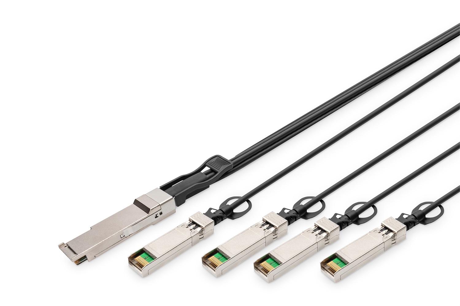 Digitus Cavo Direct Attach 40G QSFP a 4x SFP 2m DN-81322