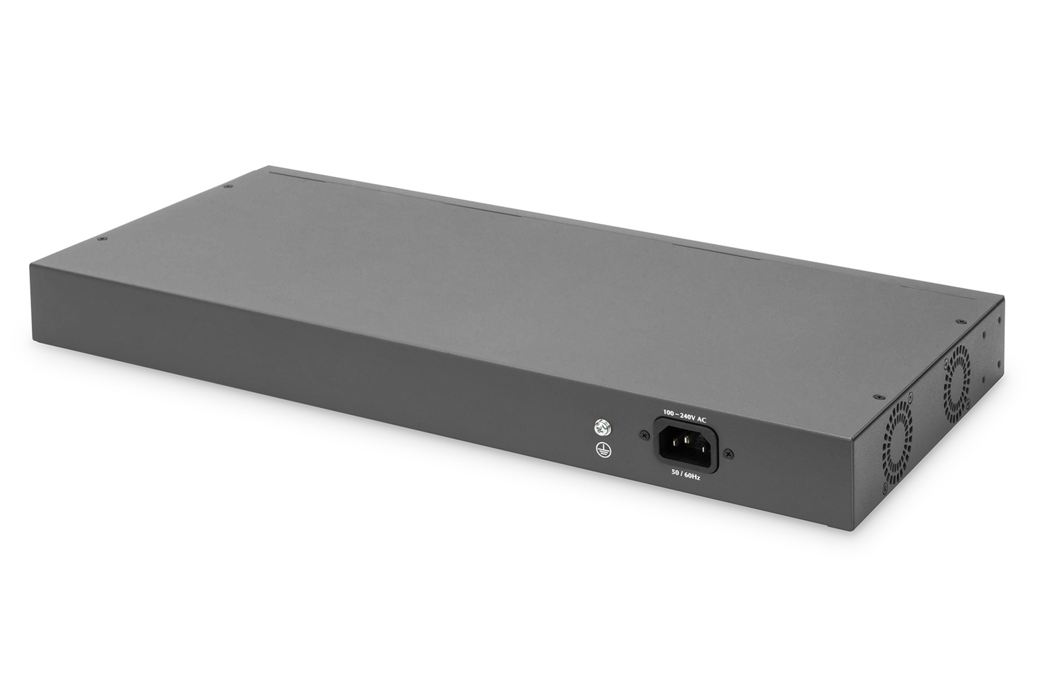Digitus DN-95342-1 Switch di rete 16 Port Fast Ethernet PoE, 19 Inch, Unmanaged, 2 Uplinks