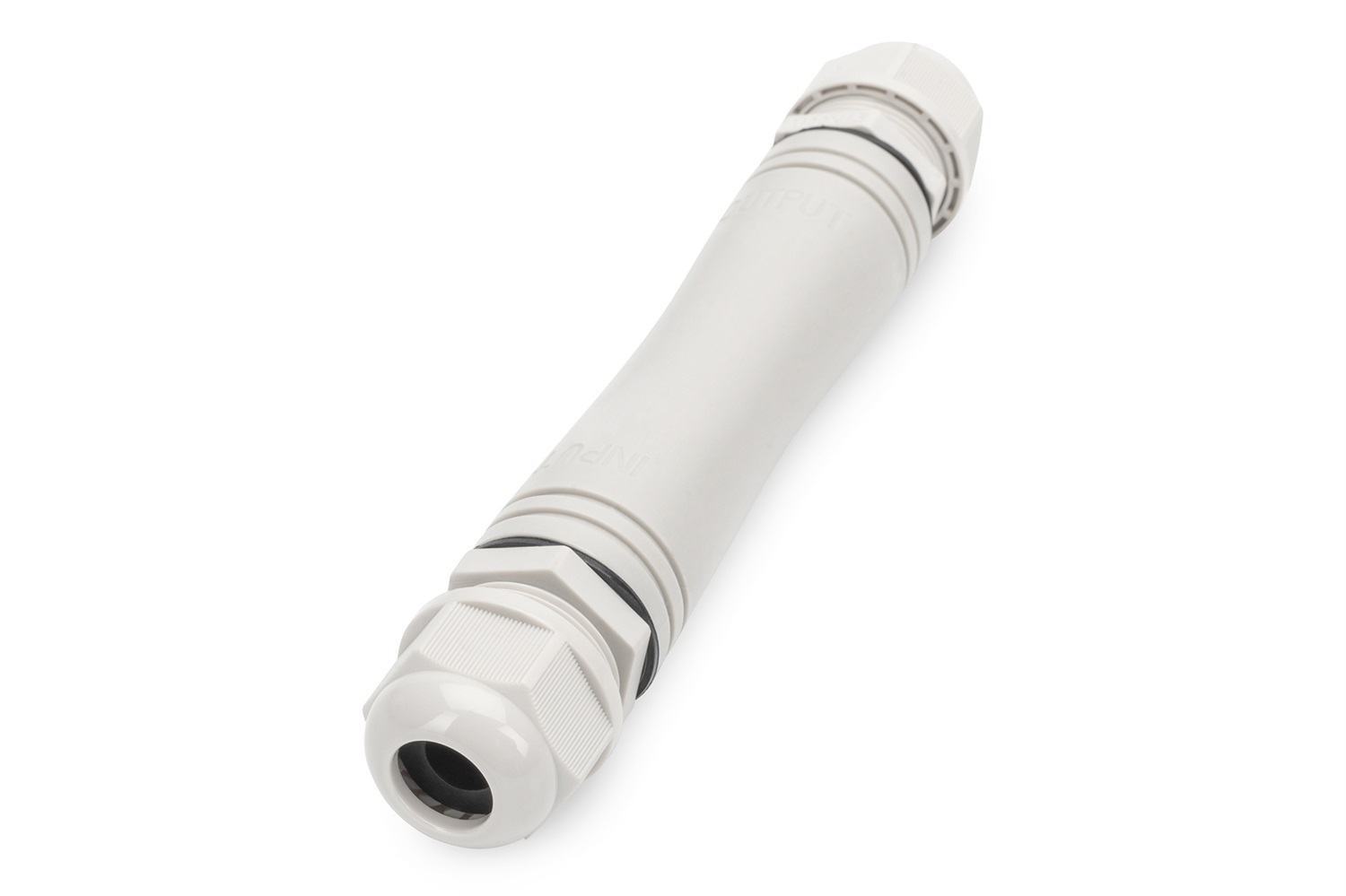 DIGITUS Estensore PoE per Esterni - 10/100 Mbps - Portata Fino a 100 m - Classe di Protezione IP67 - Standard IEEE802.3af/at/bt - Plug & Play