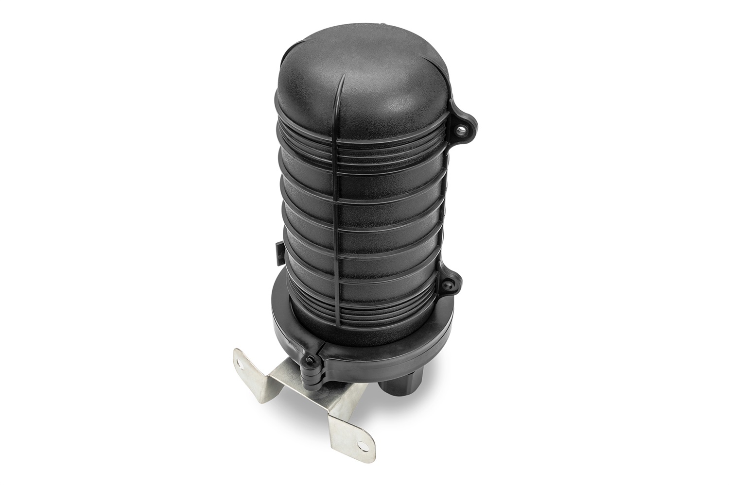 Digitus Chiusura di Giunzione a Cupola per Fibra Ottica, 48 Fili, Classe di Protezione IP68, Antierosione, Nero