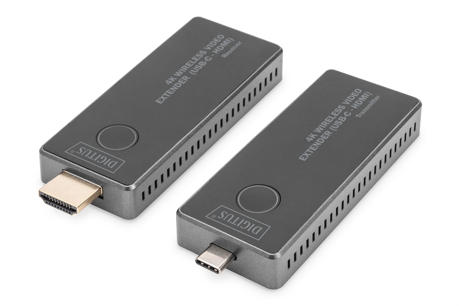 ASSMANN Digitus 4K Wireless Video Extender USB-C a HDMI, 30 metri, Trasmettitore e Ricevitore AV