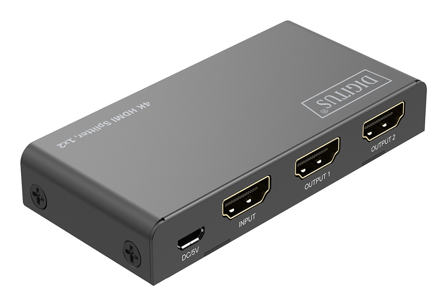 Digitus DS-55336 Splitter HDMI 1x2 - UHD 4K/60Hz, HDCP 2.2, HDR, Deep Colour