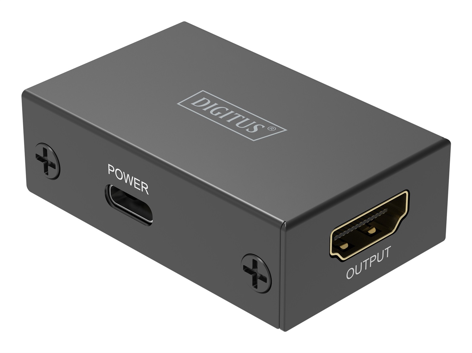 DIGITUS Ripetitore HDMI DS-55341 - UHD 8K/60Hz, Distanza fino a 10m, HDMI 2.1, Supporto DTS e Dolby Digital