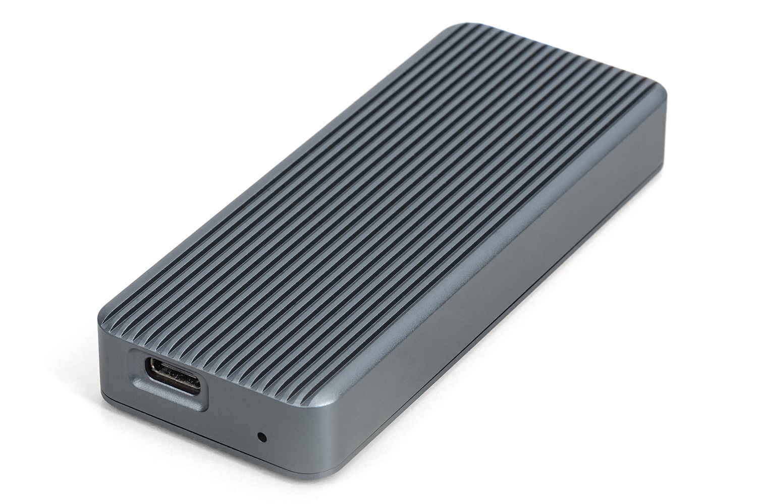 DIGITUS Alloggiamento Esterno M.2 USB 3.2 Gen2x2 Type-C - 20 Gbit/s - Supporta SSD NVMe fino a 8 TB - Compatibile con SSD 2230/2242/2260/2280 - Alloggiamento in Alluminio Grigio