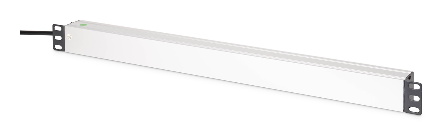 DIGITUS DN-95438 - Presa multipla 9 prese con filtro di rete e protezione da sovratensione, montaggio verticale in armadio, 230V 16A