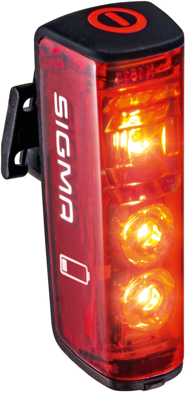 SIGMA Luce Posteriore BLAZE FLASH Ricaricabile con Funzione Luce Freno e Regolazione Automatica - Ideale per Bici Da Corsa e MTB