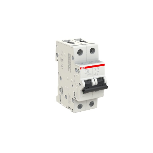 ABB S202-D32 Interruttore Automatico Miniaturizzato 6KA 2P Bipolare 32A