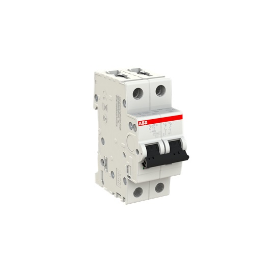 ABB S202M-C10 Interruttore Automatico 10A 10KA 2P Magnetotermico in Miniatura