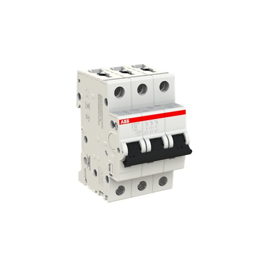 ABB S203M-C25 Interruttore Automatico Miniaturizzato 10kA 3P Curva C 25A